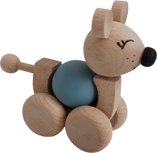 O That - Hputen Speelgoed - Muis met bal van Echtwaar.