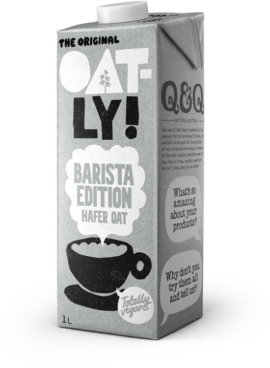 Oatly! Haver Barista - 1 x 1 liter van Merkloos