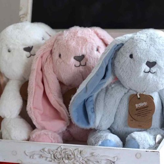 O.B. Designs knuffel konijn Betsy Bunny Bighugs licht-roze van O.B. Designs