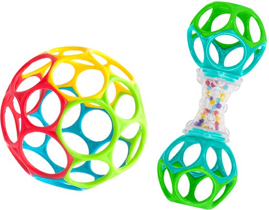 Oball cadeauset grasp the day - Oball - vanaf 3 maanden van Merkloos