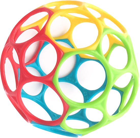 Oball classic babybal multicolor - Oball - vanaf 0 maanden