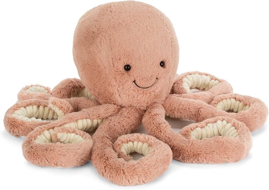 Octopus Knuffel - Pluche Dier - Spelen en Knuffelen - Grappig en Modern Design - 23 cm - Meerkleurig van Merkloos