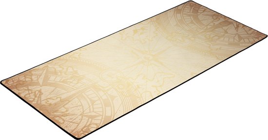 Offline - Speelmat: Compass Sepia - 90x40 cm - Polyester van Offline