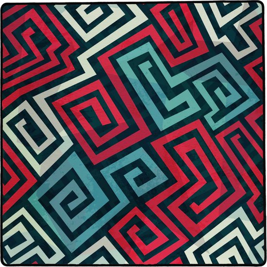 Offline - Speelmat: Maze Pattern - 50x50 cm - Polyester van Offline