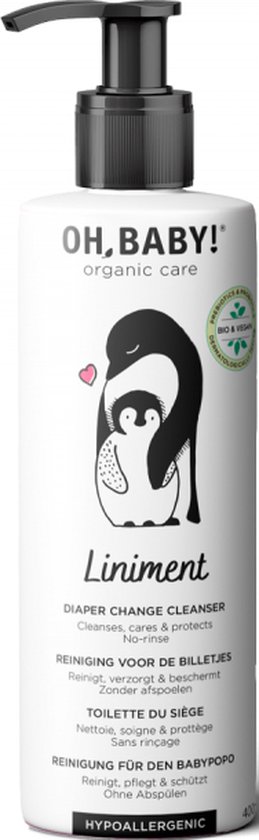 Oh, baby! biologische liniment - 400 ml - vegan van Naïf