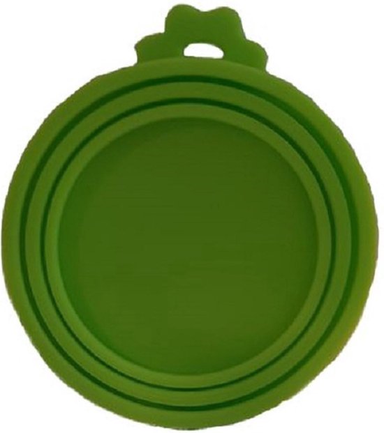 Okado Siliconen Blikdeksels – Set van 2 – Groen – 10 cm