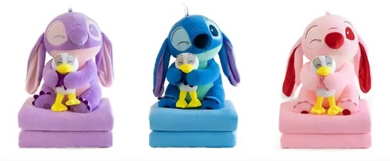 OLFed - Knuffel 2-in-1 - Met Kussen - 45 cm - Verschillende Kleuren van OLFed
