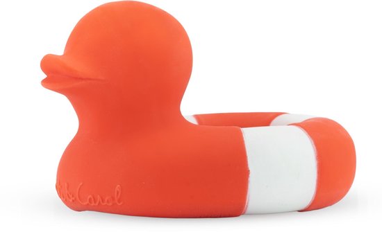 Oli and Carol- badspeeltje-bijtspeeltje- natuurlijk- eend van Oli and Carol
