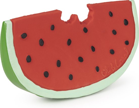 Oli and carol- badspeeltje- bijtspeeltje- natuurlijk- meloen van Oli and Carol