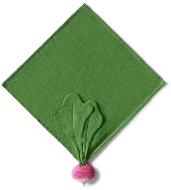 Oli and Carol Knuffeldoek Radijs Big Doudou Ramona the Radish van Merkloos