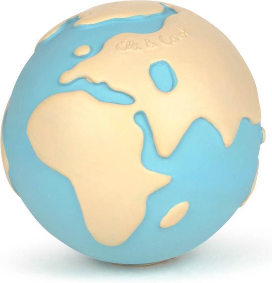 Oli & Carol Badspeeltje Wereldbol | Earthy The World Ball van Oli & Carol
