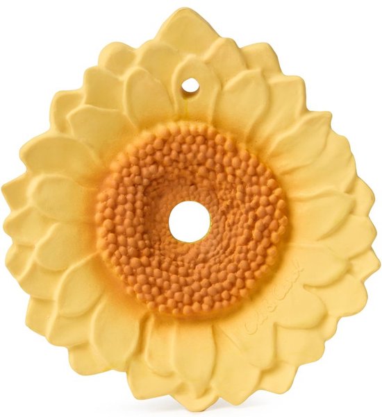 Oli&Carol bad- bijtspeeltje sun zonnebloem van Oli&Carol