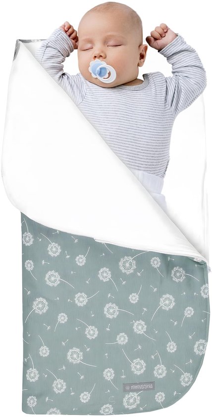 Omgoods - MIMUSELINA Sacomanta Baby Voetenzak - Extra Grote Voetenzak voor Wieg of Kinderwagen van Omgoods