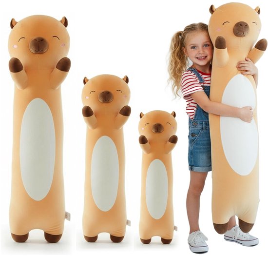 Omgoods - Ultra Zachte Capybara Knuffel met een Lengte van 60 cm
