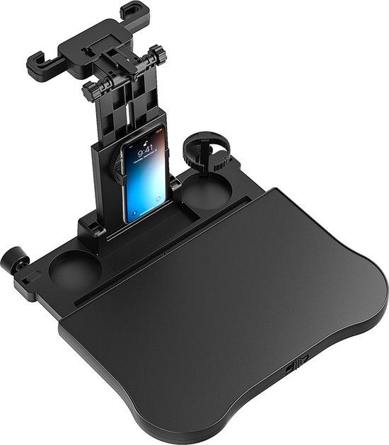 OnSale!Multifunctionele Auto Tafel - Voor Laptop Achterbank - Autostoel Organizer met Tablet Houder - Computer Stoel -Eettafel Beker hoofdsteun houder- Klaptafel Stand Voor Telefoon & Tablet iPad van Onsale!