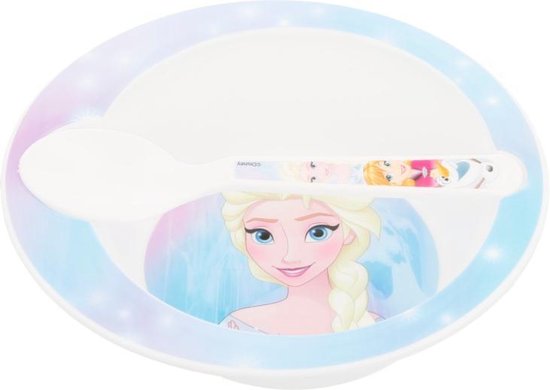 Ontbijtset Frozen (Kom en Lepel) van Mepal