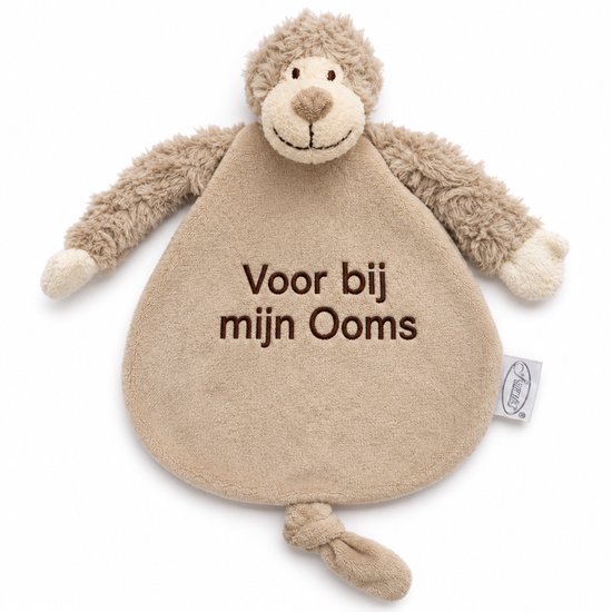 Ooms – Knuffel zwangerschapsaankondiging – Voor bij mijn Ooms – Baby knuffel aankondiging zwangerschap – Cadeau voor Ooms – knuffel – baby aankondiging – originele zwangerschaps reveal – Knuffel Voor bij mijn Ooms