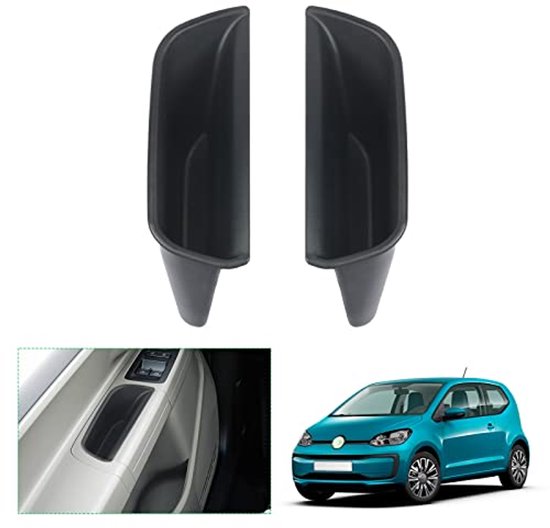 Opbergdoos voor V W UP, Seat MII en Skoda Citigo (2013-2023) - Deurhandgreep Organizer met Antislip Mat van Merkloos