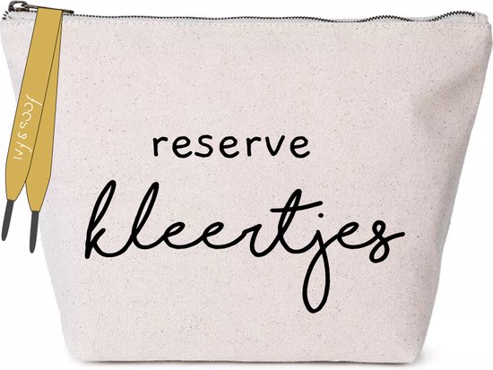 Opbergen Reserve Kleertjes | Opbergetui Reserve Kleertjes | Etui Reserve Kleertjes | Maat M | Ivy and Soof van Ivy and Soof