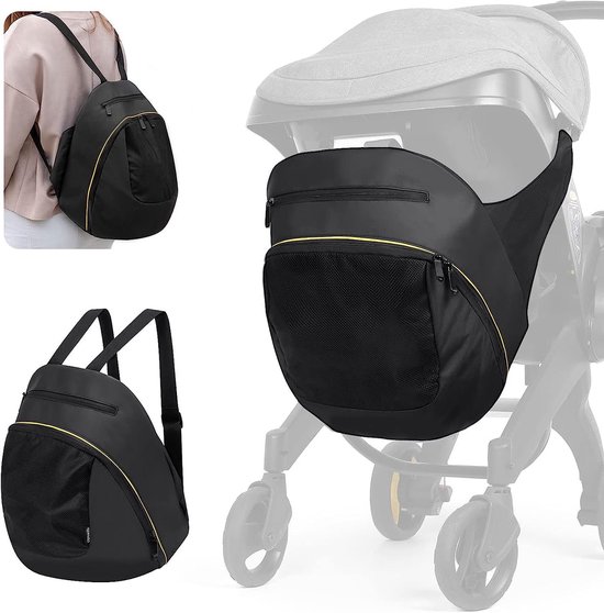 Opbergtas Geschikt voor Doona kinderwagens, luiertas met antisliprits, draagbare rugzak/luiertas, Geschikt voor dagelijks gebruik. van Merkloos