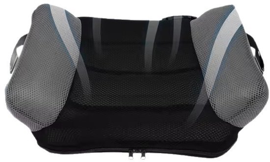 Opblaasbaar autostoelkussen voor kinderen, comfortabel opblaasbaar reiskussen, opblaasbaar kinderstoeltje, veilig en comfortabel voor auto's, restaurants, openbare plaatsen, zwart