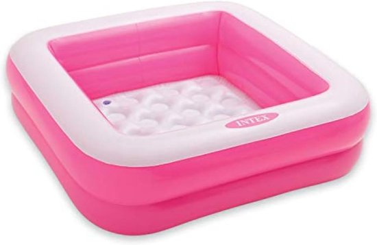 Opblaasbaar Baby Zwembadje Speelbox 85x85 cm - Zacht Grondvlak voor Peuters