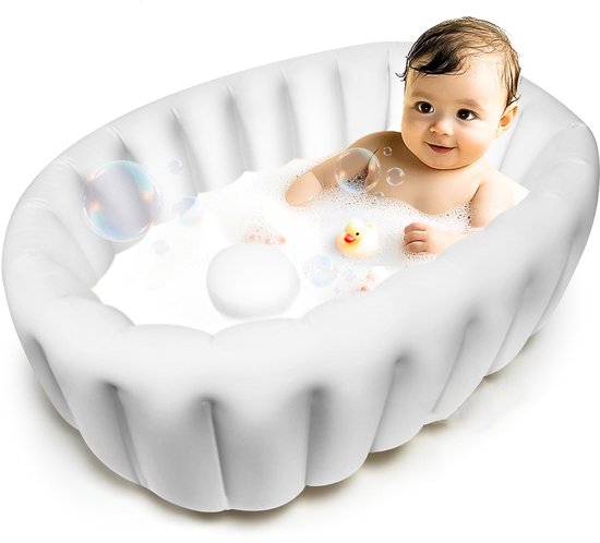 Opblaasbaar Babybad - van 0 tot 2 Jaar - Opblaasbaar Zwembadje Baby - Draagbaar - Opvouwbaar reisbad van Merkloos