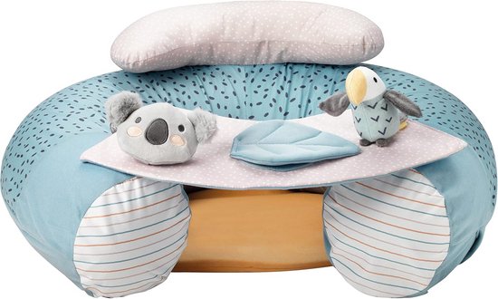 Opblaasbare Baby Stoel met Activiteitenblad voor Zittende Ontdekking 6+ Maanden