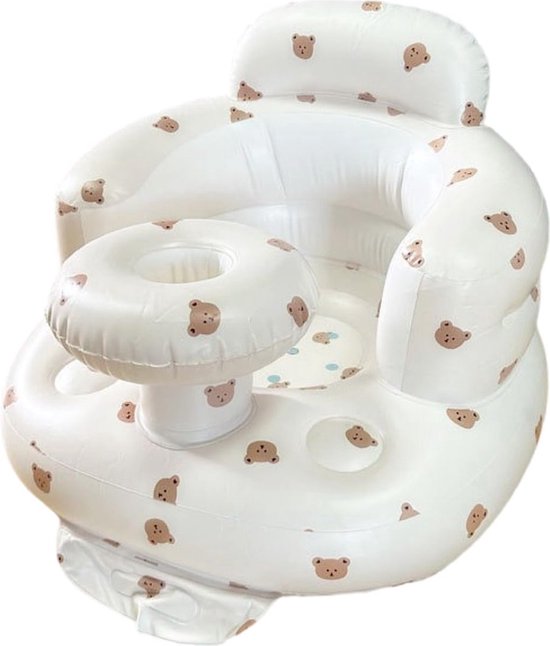 Opblaasbare Baby Stoel met Luchtpomp voor Ondersteuning en Comfort van 3-36 Maanden