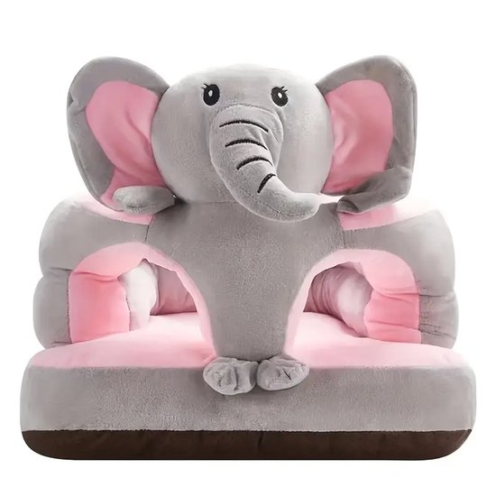 Opblaasbare babystoel - olifant - pluche - baby eetstoel - opblaasbare kinderstoel - trainingsstoel - kinderstoel - babyleerstoel van AOBETAK