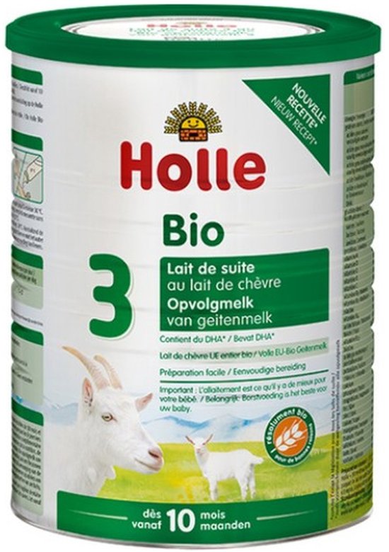 Opvolgmelk 3 met geitenmelk 800 g de poudre|Follow-up milk 3 with goat milk 800 g of powder|Lait de Suite 3 au lait de chèvre 800 g de poudre