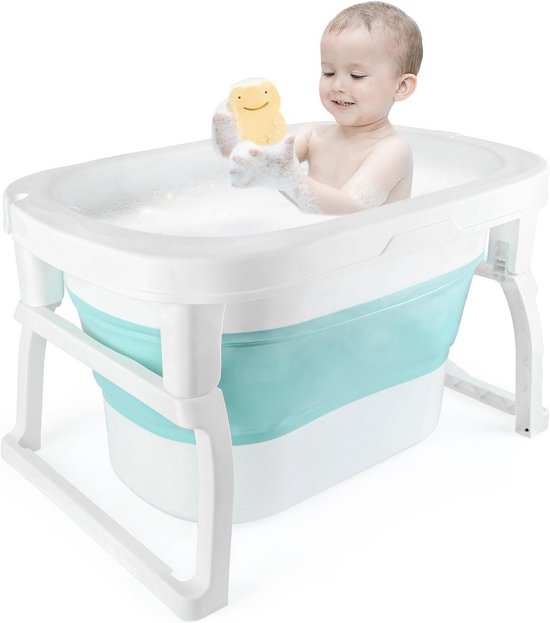 Opvouwbaar Babybadje voor Baby's van 0 tot 2 Jaar - Lichtgewicht en Stabiel