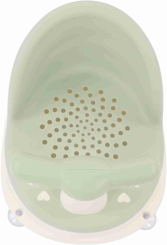 Opvouwbare Baby Zitje voor in Bad met Antislip Zuignappen en Zacht Handvat