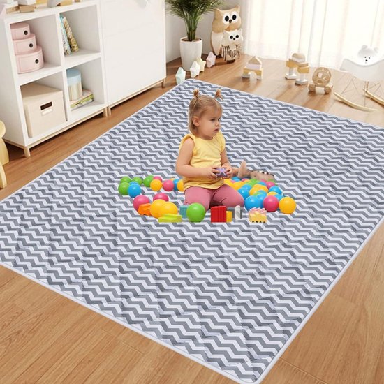 Opvouwbare Babybox 125 x 125 cm - Zacht en Huidvriendelijk - Antislip - Activiteitsmat voor Baby's van $