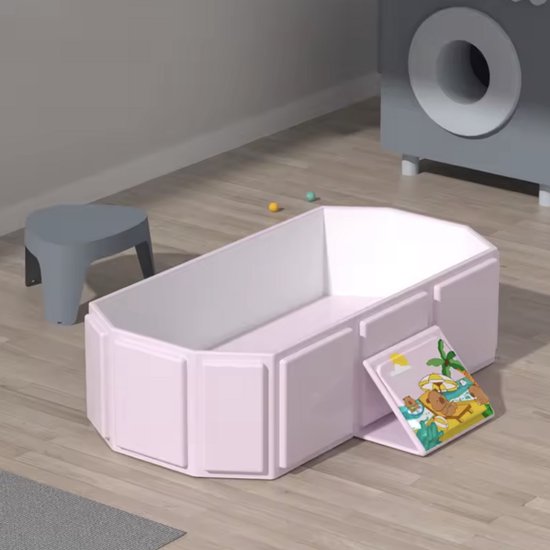 Opvouwbare Draagbare Badkuip – Portable Foldable Bathtub – Comfort Ontspanningsbad – Roze van Merkloos