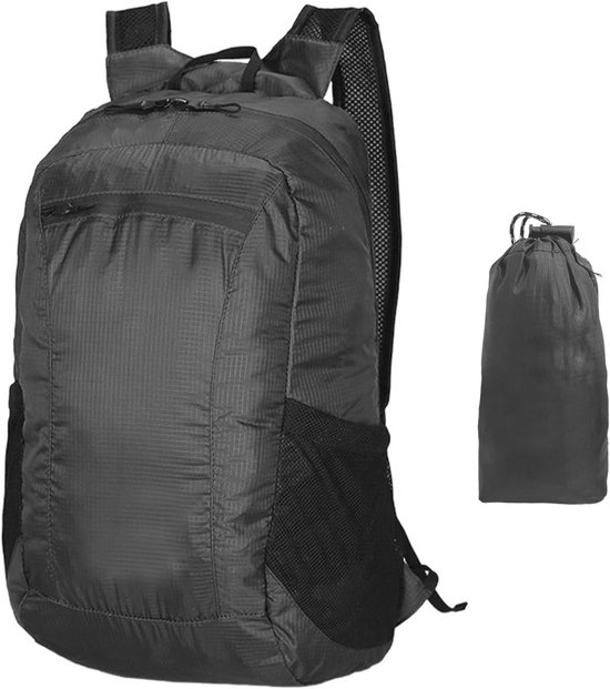 Opvouwbare Rugzak - Lichtgewicht en Waterdicht voor Boodschappen en Reizen - Compact en Draagbaar van Merkloos