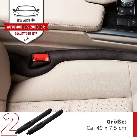 Opvuller tussen autostoelen en console van Drop Stop