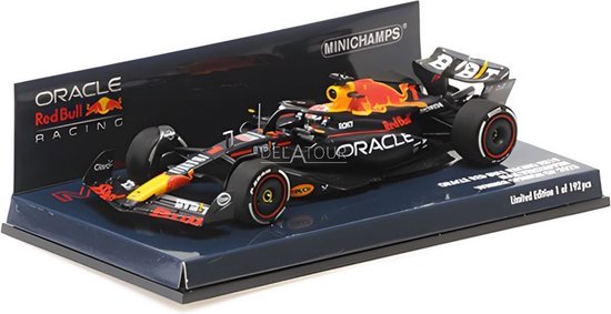 Oracle Red Bull Racing RB19, Verstappen, Winner Spanish GP 2023 - 1:43 - Minichamps van Oracle