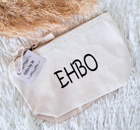 Organizer | EHBO | Gifts by M | Etui | Luiertas | Pleister | Baby | Opbergtas | Katoen | Naturel | Kraamcadeau van Gifts by M