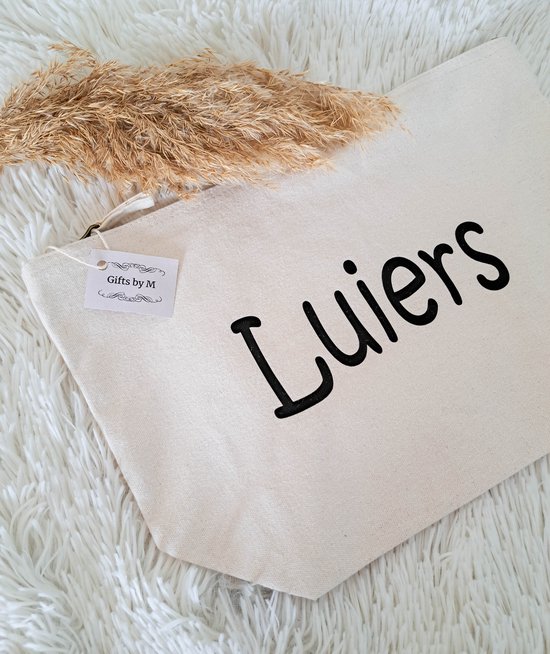 Organizer - Luiers - Gifts by M - Etui - Luiertas - Verschoningsdoekjes - Baby - Opbergtas - Katoen - Naturel - Kraamcadeau van Gifts by M