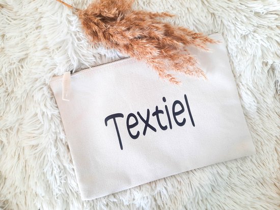 Organizer - Textiel - Etui - Luiertas - Hydrofiele doek - Spuugdoek - Slab - Knuffeldoekje - Baby - Opbergtas - Katoen - Naturel - Kraamcadeau van Merkloos