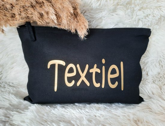 Organizer | Textiel | Etui | Luiertas | Hydrofiele doek | Spuugdoek | Slab | Knuffeldoekje | Baby | Opbergtas | Katoen | Zwart | Goud | Kraamcadeau van Little Dutch