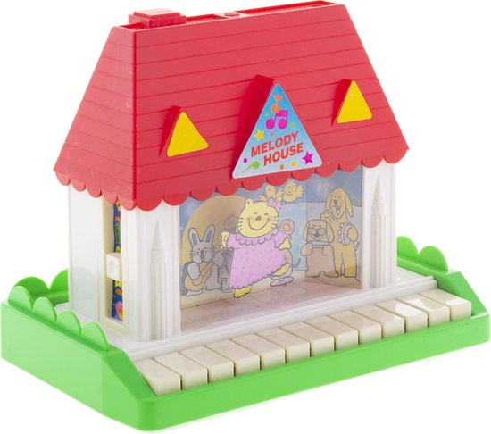 Orgelhuisje met licht - melody house van Little Dutch