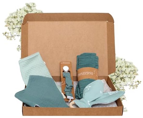 Originele Cadeauset voor Pasgeborenen - Babyset voor Jongen of Meisje in Diversen Maten van Merkloos