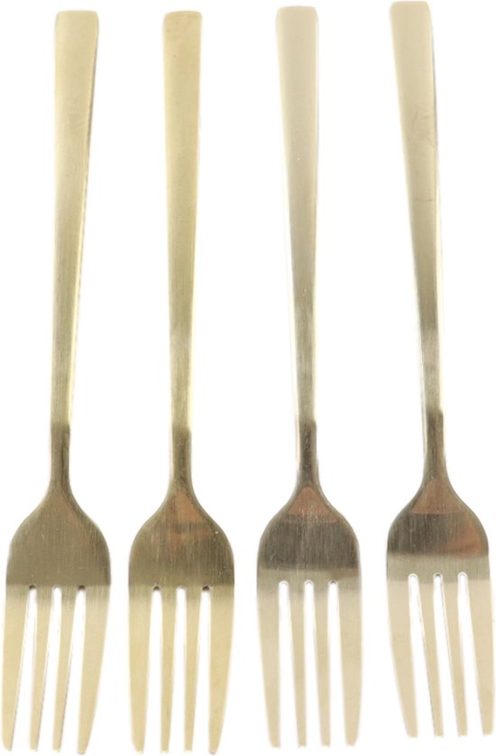OTIX Gebaksvorkjes - Set van 4 - Taartvorkjes - 6cm van OTIX