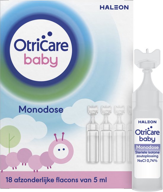 Otricare Baby monodose zoutoplossing 5ml 18 Stuks van Merkloos