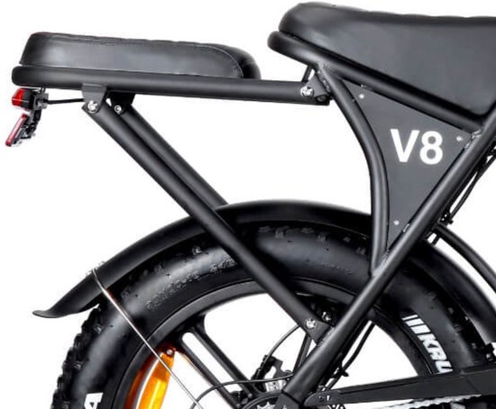 OUXI V8 Achterzitje fatbike - eenvoudig te monteren - 80 kg van Merkloos