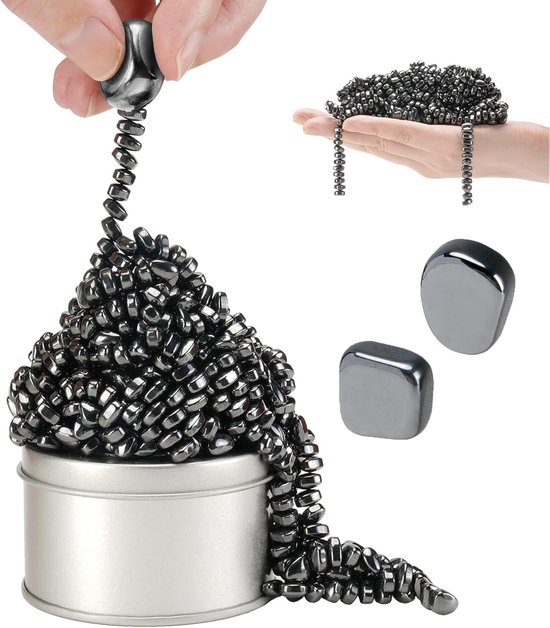 OUYLAF Magnetisch speelgoed - Sensorisch Speelgoed - magnetische speelgoed - magnetisch balletjes - magnetische balletjes - voor Volwassenen & Kinderen, ASMR Trigger, Sensory Play, - magneten - mini magneetjes - 500+ van OUYLAF