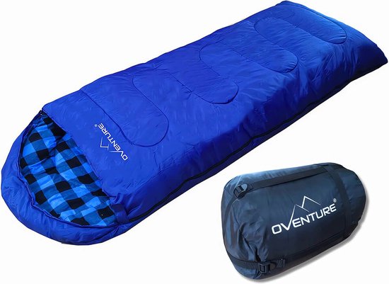 Oventure Forester slaapzak - mummiemodel - 230 x 85 cm, incl. compressietas van Oventure