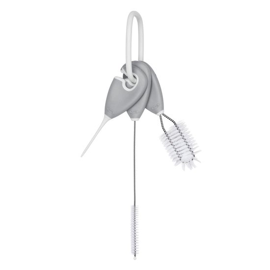OXO tot Borstelset voor kolven & drinkbekers -Flessenborstel baby - Flessenreiniger - Grey van OXO
